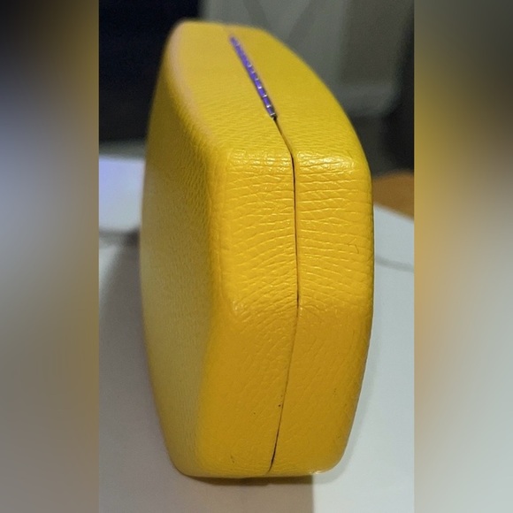 FINAL PRICE SWAROVSKI Hard Case/Yellow Eyeglass Case & Cleaning Cloth - Picture 8 of 15